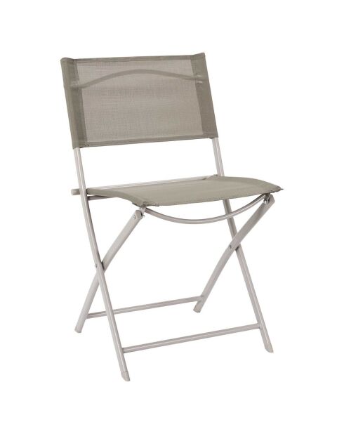 Chaise Elba beige - 46x80x50 cm