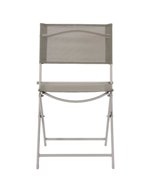 Chaise Elba beige - 46x80x50 cm
