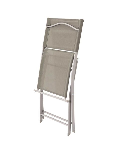 Chaise Elba beige - 46x80x50 cm