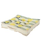 Coussin de sol déperlant Bain de Soleil coloris aléatoire - 40x40 cm