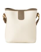 Sac seau Venice beige/taupe - 18x10x20 cm
