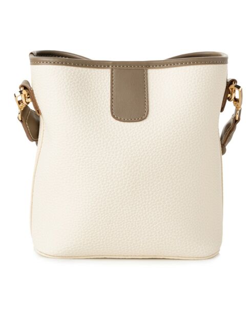 Sac seau Venice beige/taupe - 18x10x20 cm