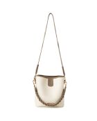 Sac seau Venice beige/taupe - 18x10x20 cm