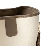 Sac seau Venice beige/taupe - 18x10x20 cm