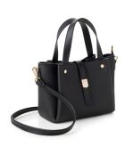 Bolso Bellagio negro - 25x11x19 cm