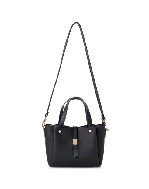 Sac à main Bellagio noir - 25x11x19 cm