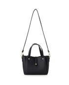 Bolso Bellagio negro - 25x11x19 cm