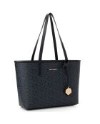 Bolso Taormina negro - 32x11x24 cm