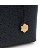 Bolso Taormina negro - 32x11x24 cm