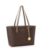 Bolso Taormina marrón - 32x11x24 cm