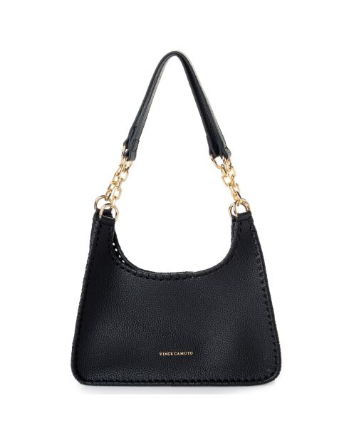Sac porté épaule Procida noir - 34x13x17 cm