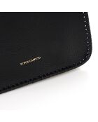 Borsa a tracolla Procida nera - 34x13x17 cm