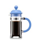 Cafetière à piston & 8 tasses Caffettiera bleue - 1L