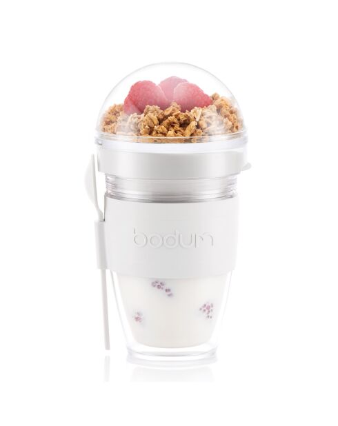 Granola para llevar, con tapa y cuchara JoyCup - 0,25 L