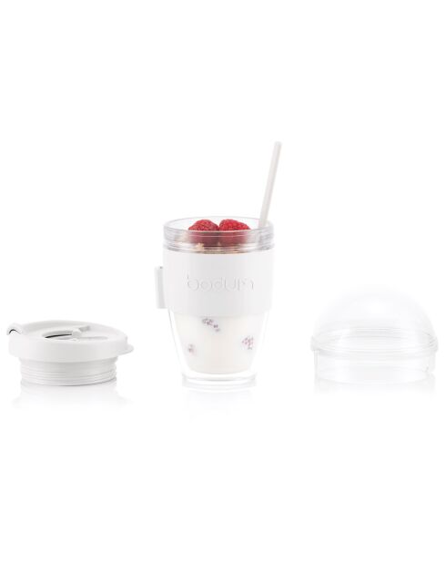 Granola para llevar, con tapa y cuchara JoyCup - 0,25 L