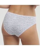 Culotte Generous Coton Bio imprimée cueillettes blanc/vert