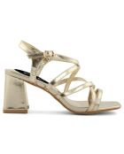 Sandales Bianca dorées - Talon 8 cm