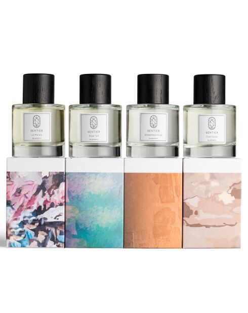 4 Statement Collection Eau de Parfum: Oud Gaiac + Le Marais + Rose Taif + Esteemed Musk