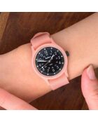 Montre Femme Mécanique Seagull Jungle en Plastique recyclé nude