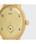 Montre Mixte Quartz Villa en Acier dorée