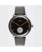 Montre Mixte Quartz Villa en Cuir noire