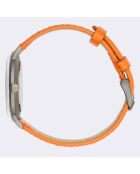 Montre Mixte Quartz Villa en Cuir bleu/orange