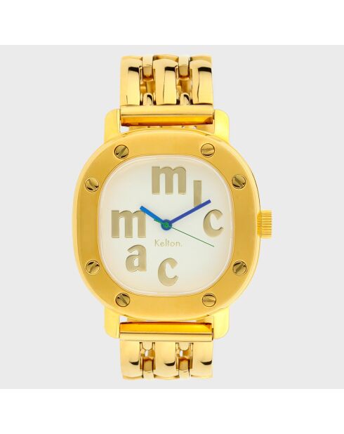 Orologio automatico da donna Tictac x Micmac St.Tropez in acciaio dorato