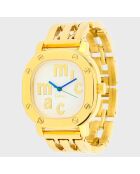 Montre Femme Automatique Tictac x Micmac St.Tropez en Acier dorée