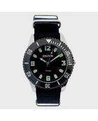 Montre Homme Quartz Expédition en Tissu Nato noire