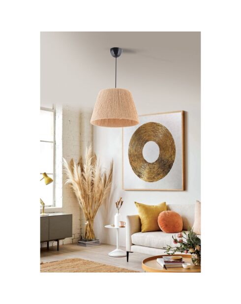 Suspension Esparfa crème - 65x30 cm