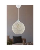 Suspension DL097 blanche - 54x22 cm