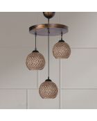 Lustre HM201 bronze - 80x32 cm