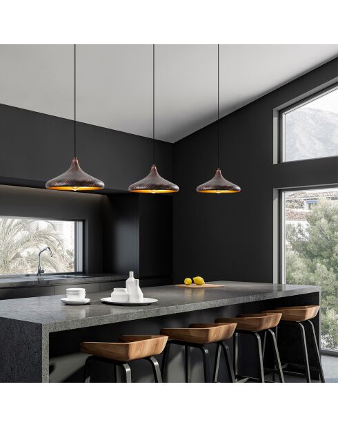 Suspensión multicolor Barek - 34x34x29 cm