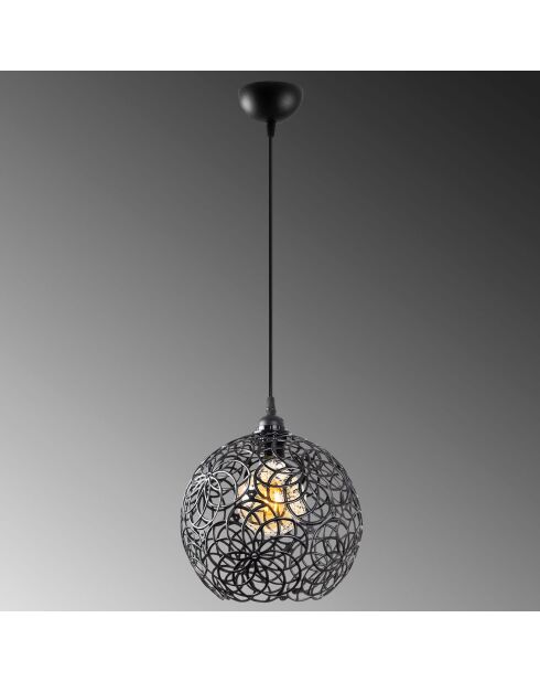 Suspension Hay noire - 126x25 cm