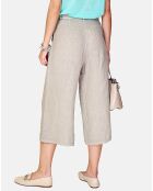 Pantalon 100% Lin Izzie beige