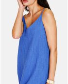 Robe 100% Lin Diane royal