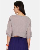 Top 100% Lin Marion beige