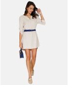 Robe en Lin mélangé Nora beige