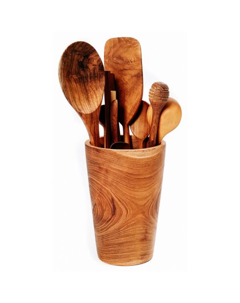 Tasse en Teck naturelle - D.11 cm