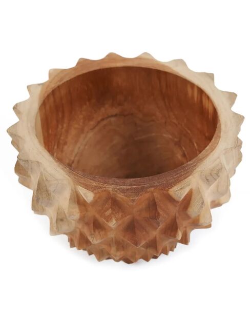 Bol en teck Durian naturelle - D.15 cm