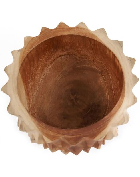 Bol en teck Durian naturelle - D.15 cm