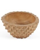Bol en teck Durian naturelle - D.20 cm