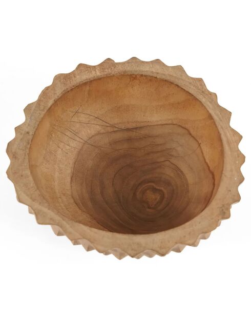 Bol en teck Durian naturelle - D.20 cm