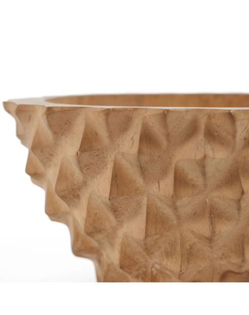 Bol en teck Durian naturelle - D.20 cm