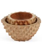 Bol en teck Durian naturelle - D.20 cm