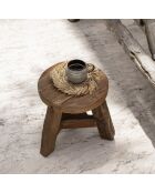 Tabouret Yatai naturelle - D.30 cm