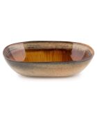 4 Bols ovales Comporta multicolore  - 25x16x6.5 cm