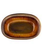 4 Bols ovales Comporta multicolore  - 25x16x6.5 cm