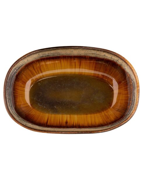 4 Bols ovales Comporta multicolore  - 25x16x6.5 cm