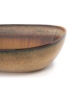 4 Bols ovales Comporta multicolore  - 25x16x6.5 cm